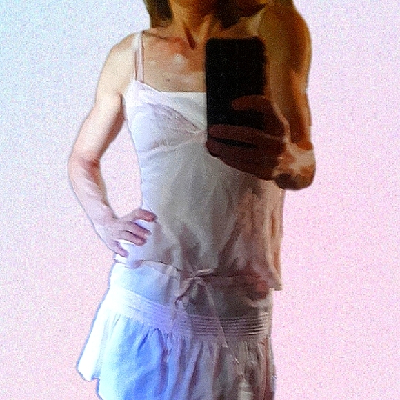 F.A.N.G. Tops - Vintage pink camisole